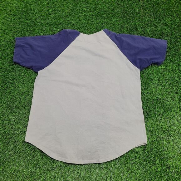 Vintage New-York Yankees Shirt Large 23x30 Gray 2002 Baseball - Picture 2 of 13